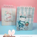 Cute Bunnies - Bloquinho A6