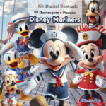 Kit Digital Disney Marinheiro