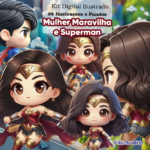 Kit Digital Mulher Maravilha