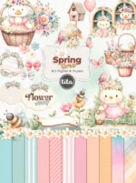 Spring Time - Combo Ilustrações e Papéis - Imagem 2