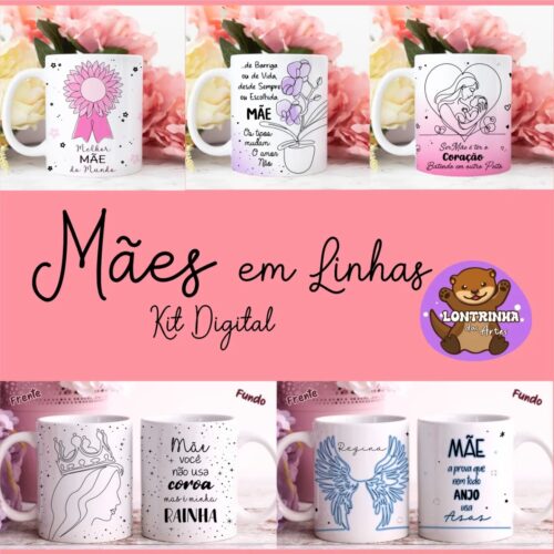 Kit Digital MÃES em linhas 2024