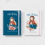 Kit digital Encadernação Caderno A5 Santa Maria Mãe de Deus