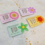 Card para piranha - FLORES E CORES