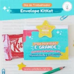 Arquivo Digital - Envelope Kit Kat Dia do Trabalhador