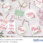 Kit Printable – Tags Dia das Mães
