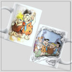 Arte Digital para Caneca – Os Flinstones