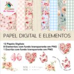 KIT PAPÉIS E ELEMENTOS MÃE É TUDO