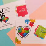 Card quebra-cabeça - Abril Azul 2024 Autismo