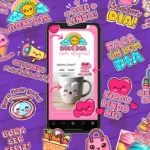 Kit digital Figurinhas - Story 3