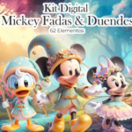 Kit Digital Michey Fadas e Duentes