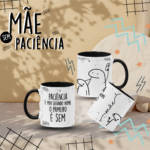 Arte Caneca Mãe Flork sem Paciência
