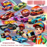 KIT DIGITAL Hot Wheels