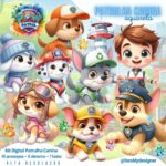 KIT DIGITAL  Patrulha Canina 3D