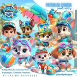 KIT DIGITAL Patrulha Canina Pool Party