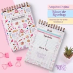 Bloco de Receitas - Dia das Mães (arquivo digital)
