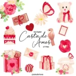 Kit Digital Carta de Amor
