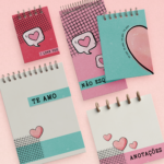 Capas para bloquinhos Coleção Amores!