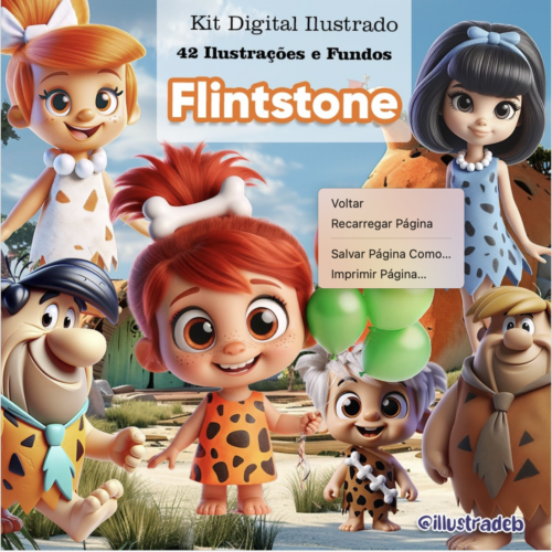 Kit Digital Os FlintStones