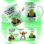 Arte Avulsa – Shrek “Não sou eu que tenho problemas, ok?”