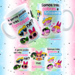 Arte Avulsa Caneca  – Pobres e Fofoqueiras Meninas Super Poderosas