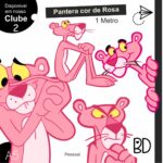 Kit Digital Pantera Cor de Rosa