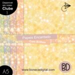 Kit Digital Papeis encantado