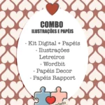 Par Perfeito - Combo Ilustrações e Papéis