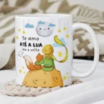 Arte Digital "Te amo até a lua, ida e volta (O pequeno Príncipe)"