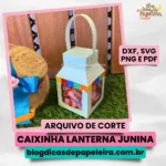Arquivo de Corte Caixinha Lanterna Festa Junina