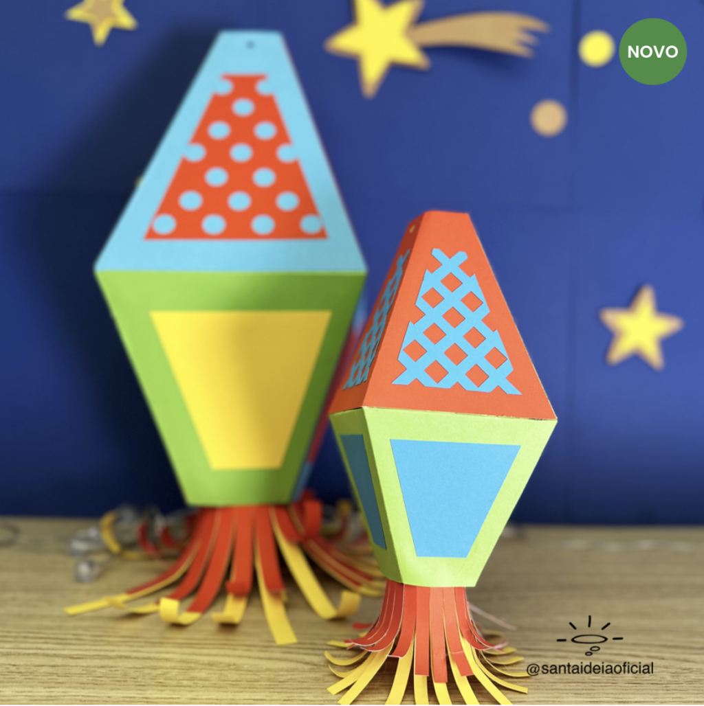 Arquivo de Corte Balão para Festa Junina - Imagem 1