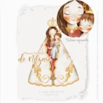 Ilustração Digital Nossa Senhora de Nazaré (Santinhos)