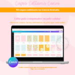 Capas Editáveis Canva