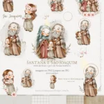 Kit Digital Ilustrações São Joaquim e Santana