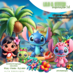 KIT DIGITAL LILO E STITCH 3d