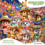 KIT DIGITAL Patrulha Canina Junina