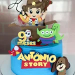 Arquivo de Corte Topo de Bolo TOY STORY CUTE CAIXA 3D