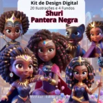Kit Digital Shuri Pantera Negra