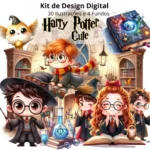 Kit Digital Harry Potter Cute