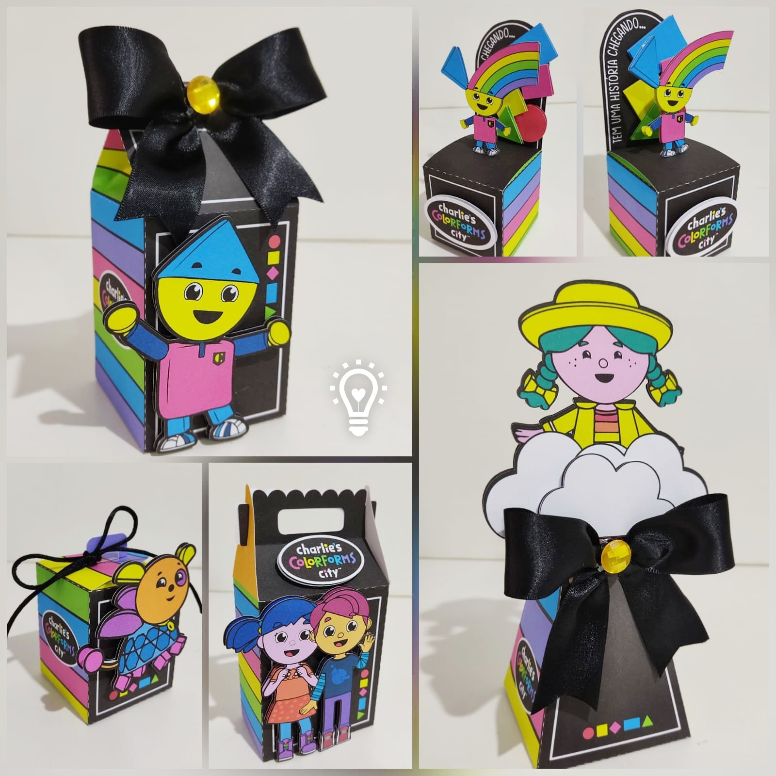 CHARLIE`S COLORFORMS CITY 01 CHARLIE`S COLORFORMS - Coletiva Festa Pronta - Imagem 1