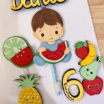 Arquivo de Corte Topo de Bolo FRUTINHAS