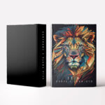 Arquivo Digital - CAPAS BÍBLIA Leão COLORS - FORTE E CORAJOSO