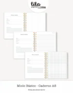 Miolos Básicos - Caderno A5