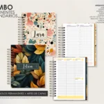 SUPER COMBO | AGENDAS PERMANENTE + CALENDÁRIOS + KITS CAPAS