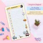 To do list Harry Potter #1 (arquivo digital)