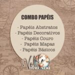 Volta ao Mundo - Combo Papéis