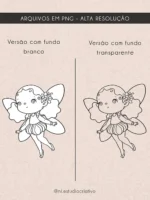 Kit Digital Jardim Encantado | Para colorir - Imagem 4