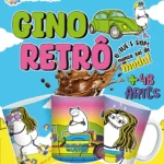 Arte Canecas Gino Retrô -  Anos 80 e 90