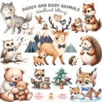 Kit Digital Animais da Floresta