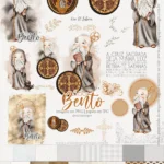 Kit Digital Ilustrações São Bento | (Santinhos)