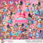Kit Digital JARDIM DA MINNIE ROSA